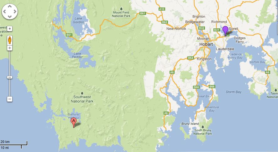 Melaleuca Map