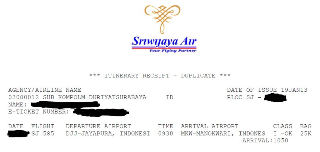 Sriwijaya snip