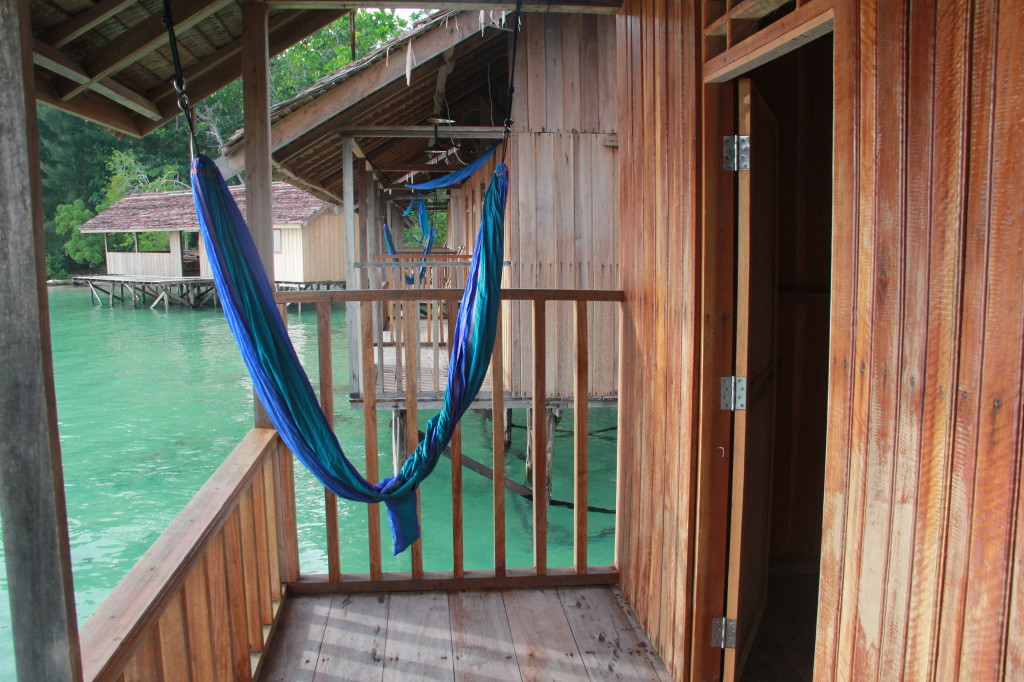 Hammock on the deck