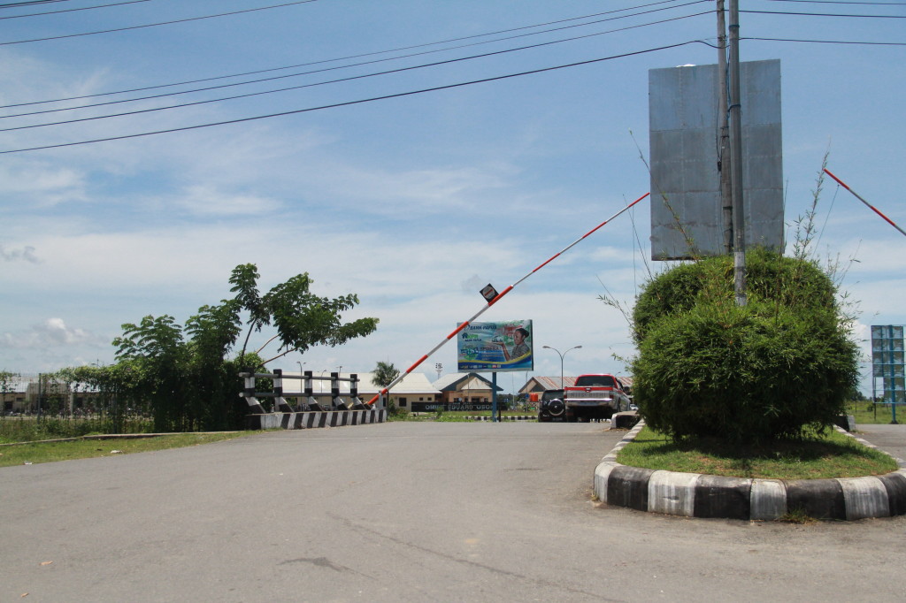 Entrance to Sorong Airport