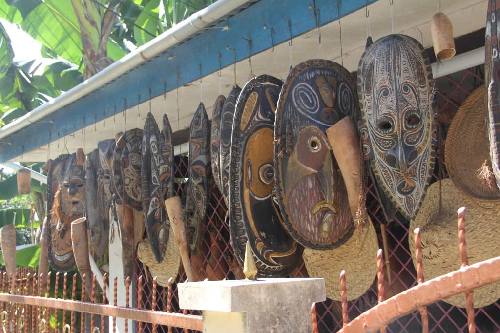 Gift shop behind BUMA uphill from Royal Mamberamo Hotel