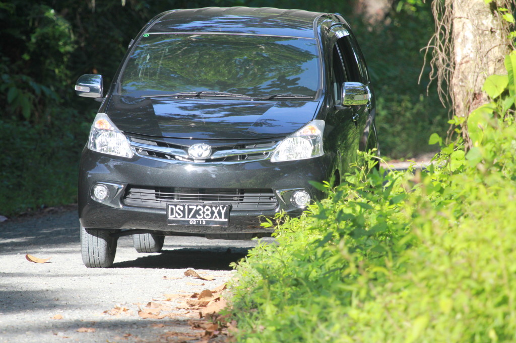 Taxi we hired by the hour for trip to Hutan LIndung